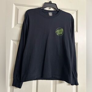 Boys Santa Cruz Long Sleeve Shirt Size XL